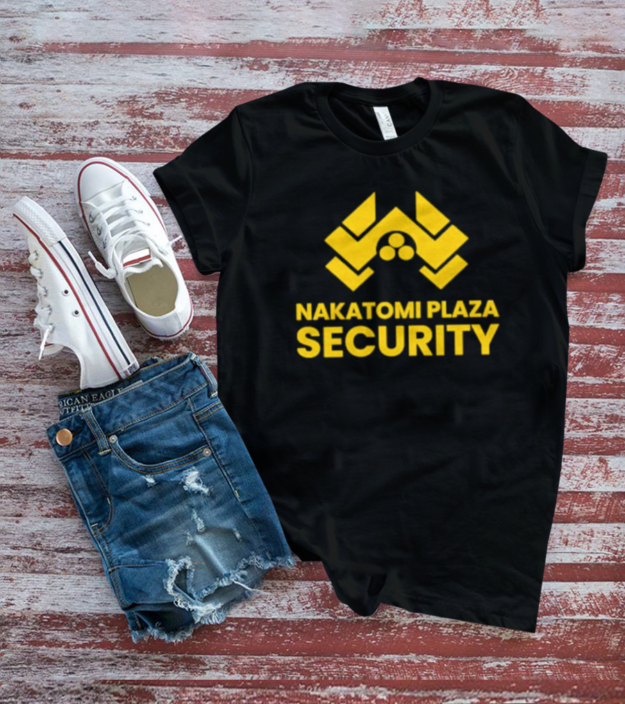 Nakatomi Plaza Security Die Hard Christmas Movie T-Shirt