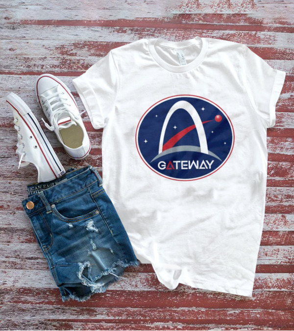 Gateway Program NASA Inspired St. Louis Arch T-Shirt