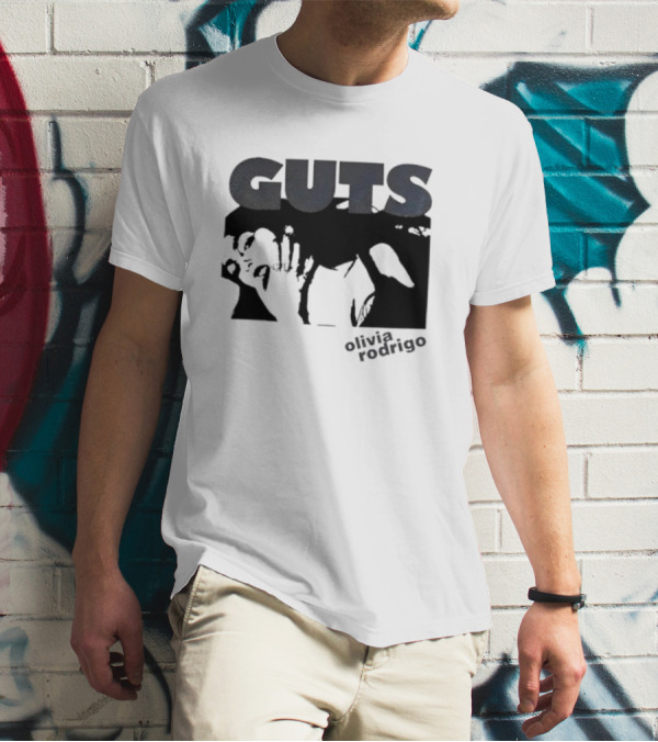 Guts Olivia Rodrigo Glittering T-Shirt