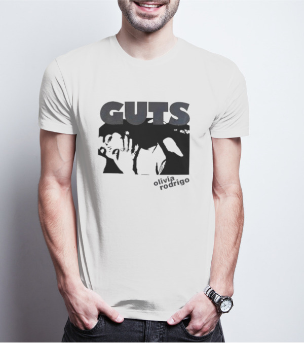 Guts Olivia Rodrigo Glittering T-Shirt
