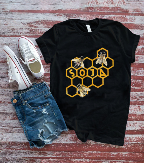 SOJA Bee Honeycomb T-Shirt