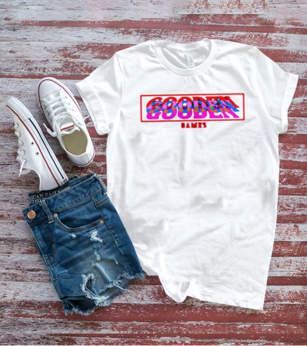 Drew Gooden Merch Gooden Games Glitch Text T-Shirt