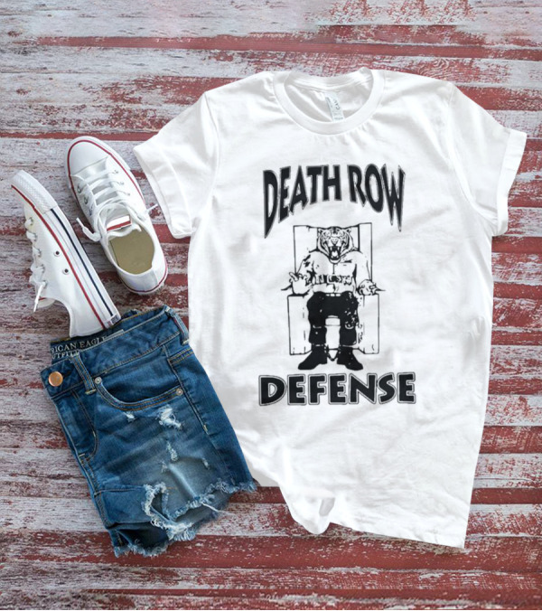 Missouri Tigers Death Row Defense Football Tiger Electric Chair T-Shirt