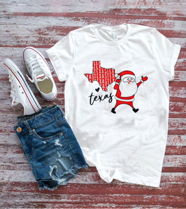 Texas Santa Claus Christmas Cheer T-Shirt