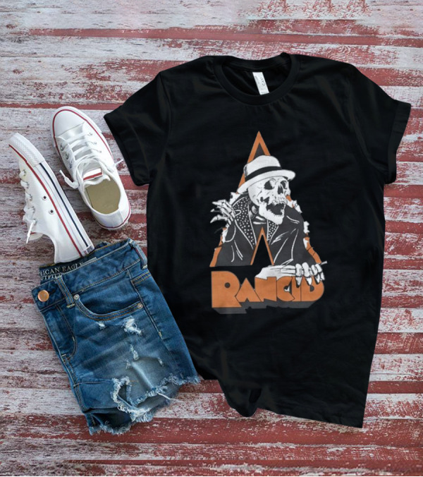 Rancid Skull Retro Style Ultra Breakout T-Shirt