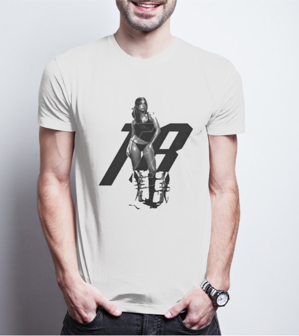 T8 Think Later Monochrome T-Shirt