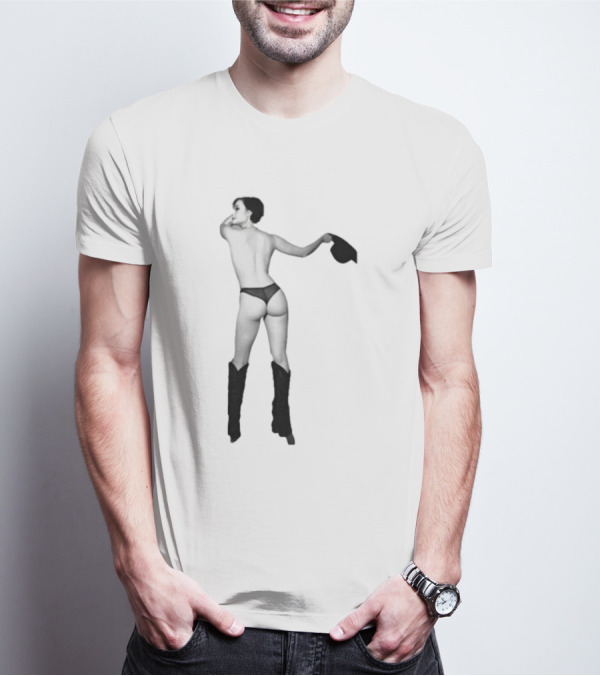 Harli Cowboy Boots Photographic T-Shirt