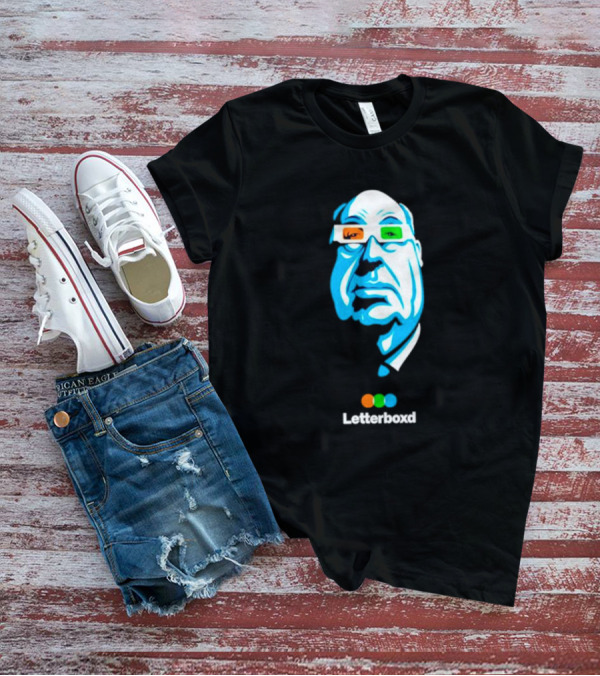 Hitch Portrait Pop Art Letterboxd T-Shirt