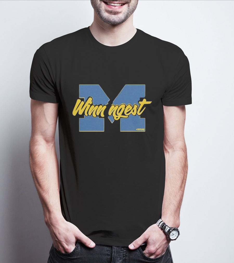 Michigan Wolverines Winningest Block M T-Shirt