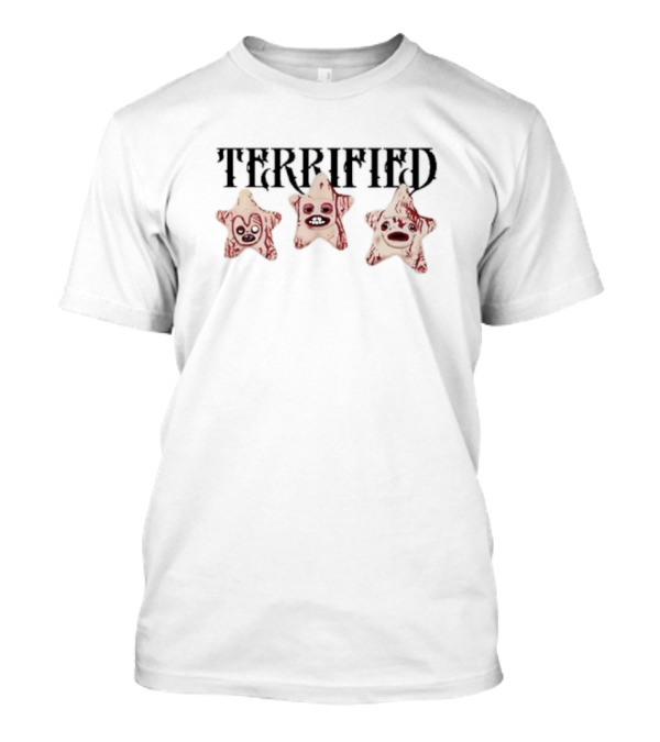 Terrified Three Stars Faces T-Shirt