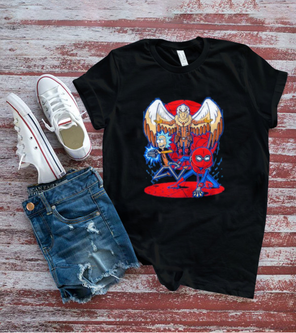 Rick Morty Spider-Man Vulture Mashup T-Shirt