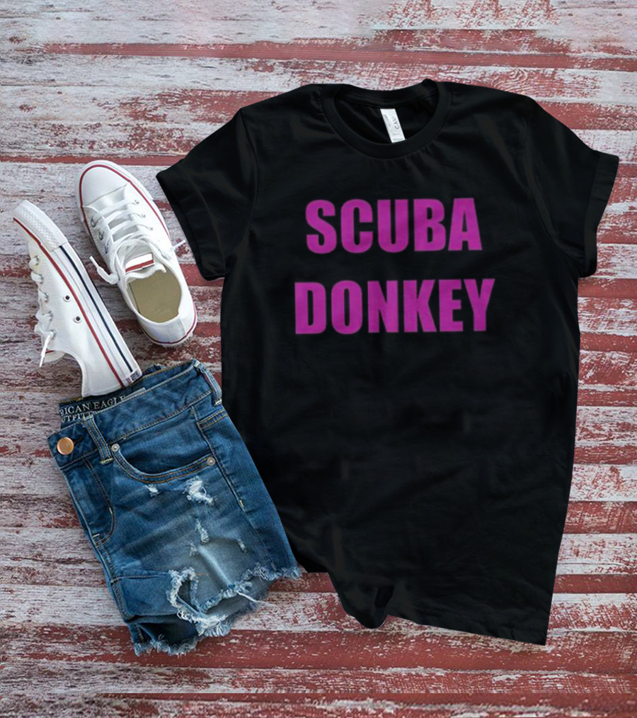 Scuba Donkey Adam Mcintyre T-Shirt