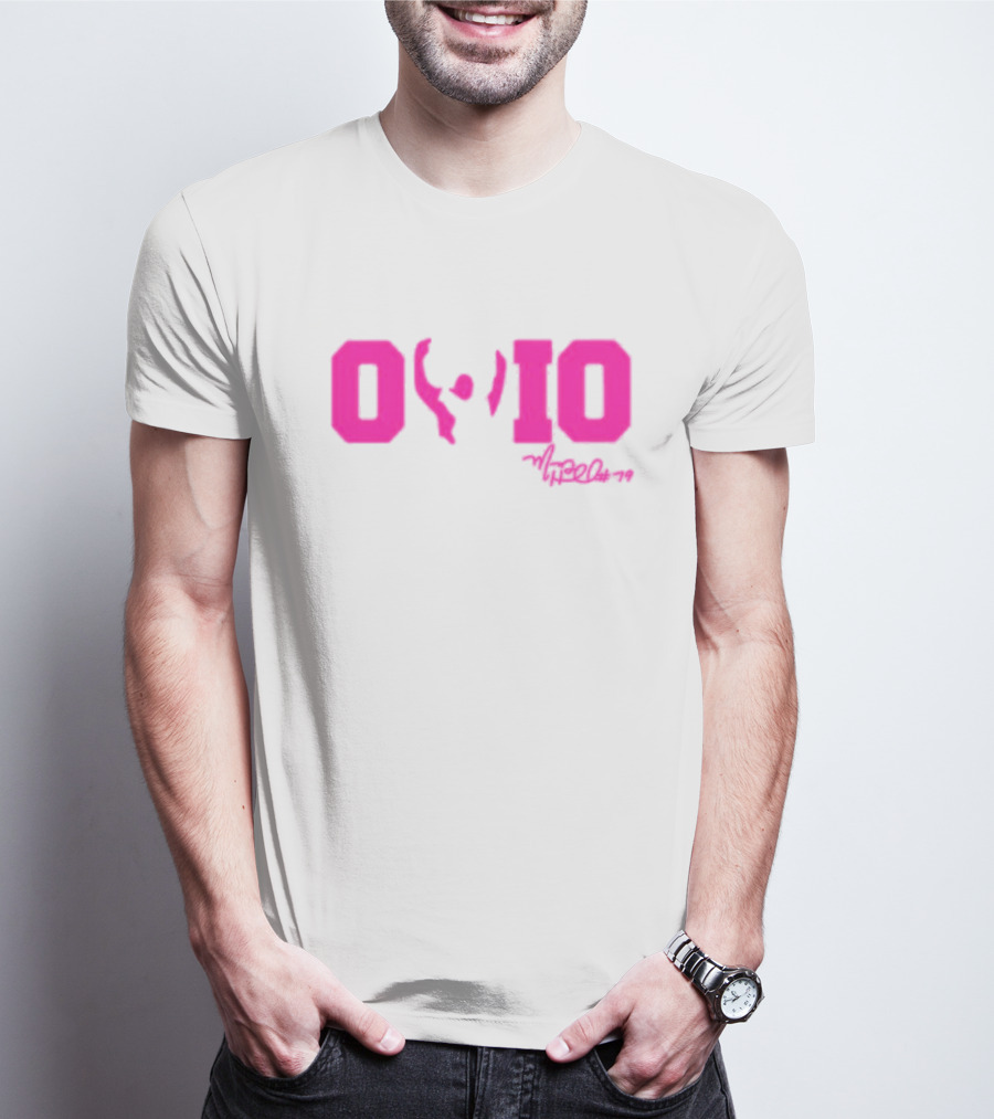 Ohio State Marcus Hall Signature O-H-I-O T-Shirt