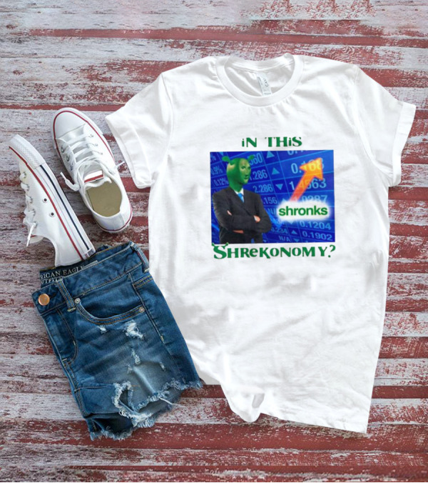 In This Shrekonomy Shronks Stock Market T-Shirt