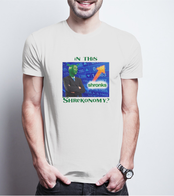 In This Shrekonomy Shronks Stock Market T-Shirt
