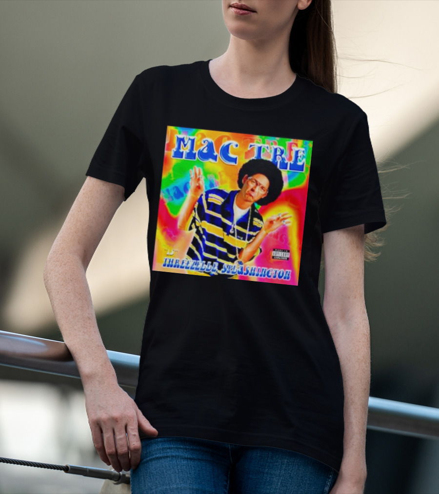 Mac Tre Is Threezelle Splashington Vibrant Hip-Hop T-Shirt