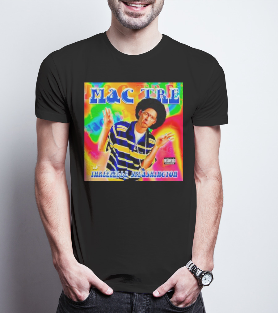 Mac Tre Is Threezelle Splashington Vibrant Hip-Hop T-Shirt