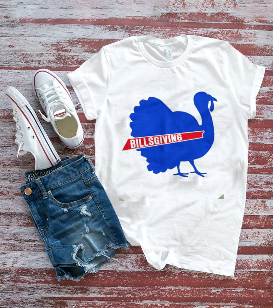 Buffalo Bills Thanksgiving Turkey Billsgiving T-Shirt