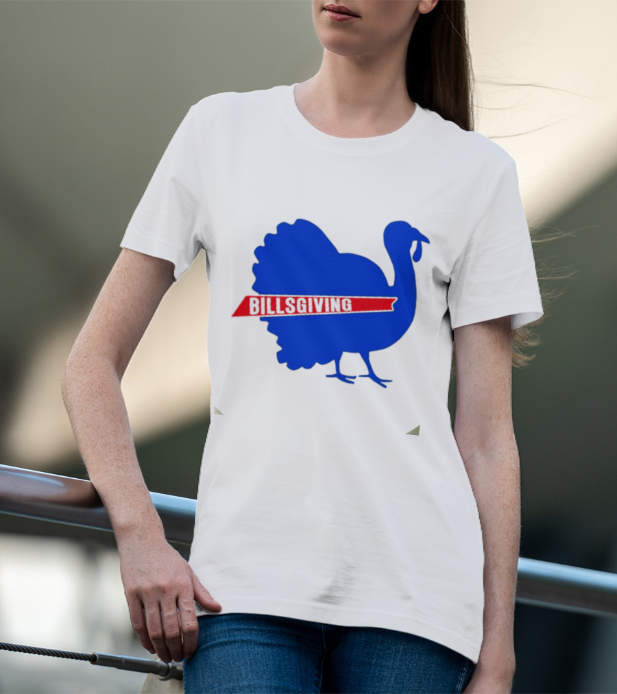Buffalo Bills Thanksgiving Turkey Billsgiving T-Shirt