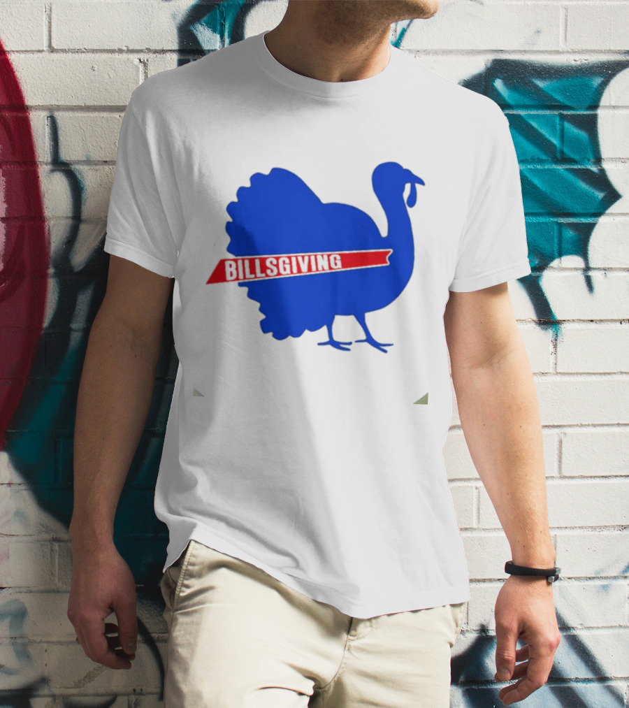 Buffalo Bills Thanksgiving Turkey Billsgiving T-Shirt