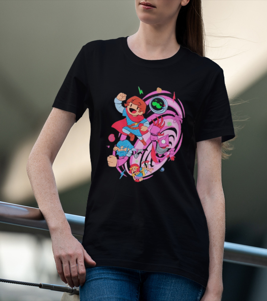 Checkpoint Squad Time Travel Adventure T-Shirt