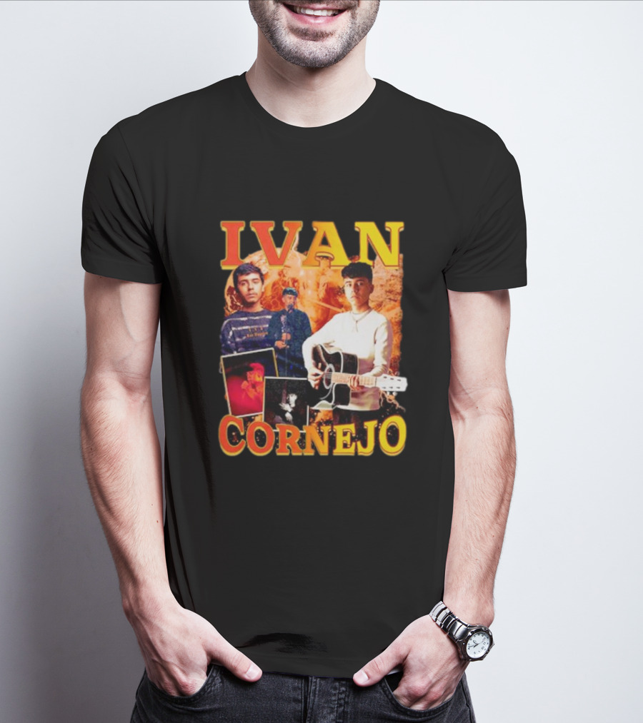 Ivan Cornejo Vintage Music Collage T-Shirt