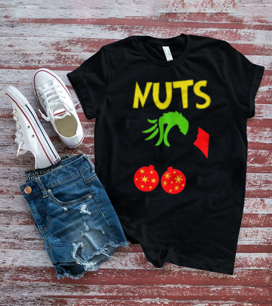 Nuts Grinch Christmas Couples Baby T-Shirt
