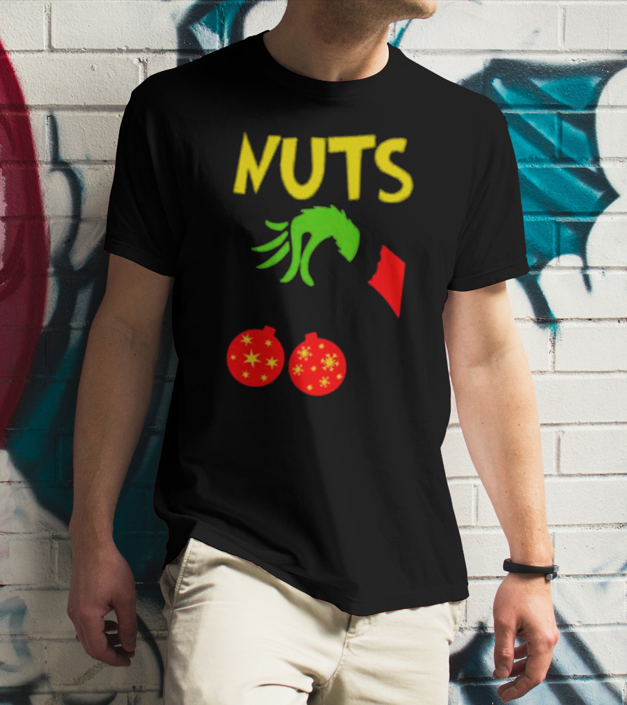 Nuts Grinch Christmas Couples Baby T-Shirt