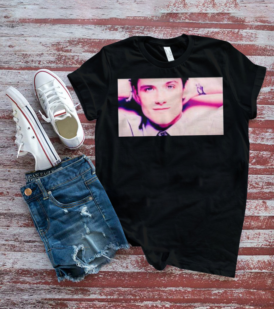 Josh Hutcherson Whistle Iconic Pose T-Shirt
