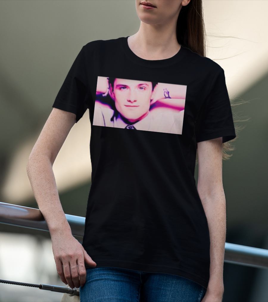 Josh Hutcherson Whistle Iconic Pose T-Shirt