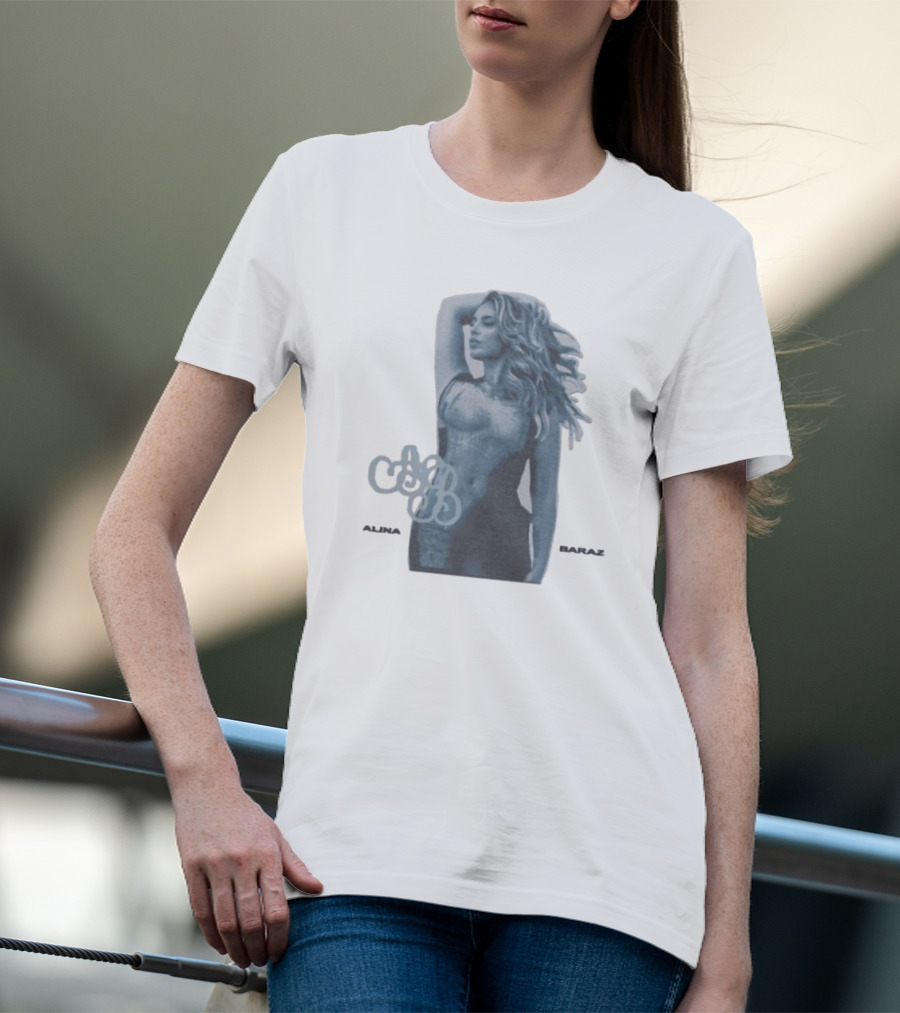 Alina Baraz Blue CBGB Photo T-Shirt