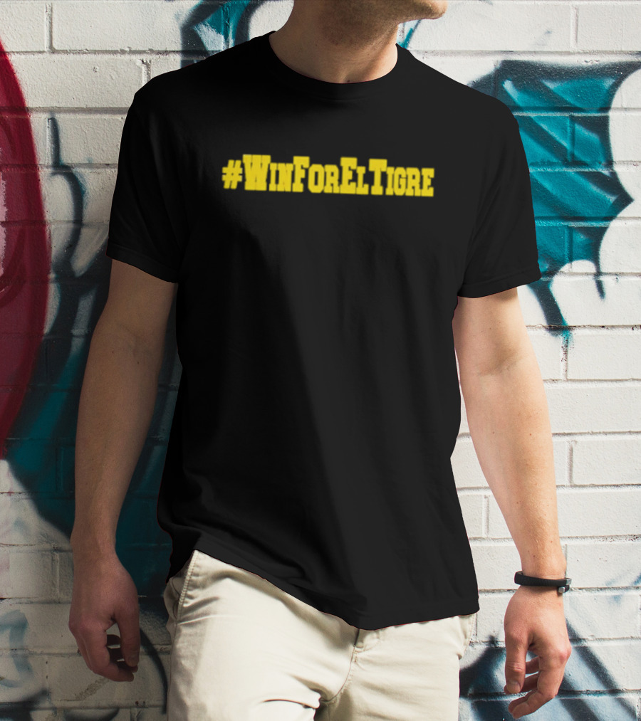 WinForElTigre Pete Wearing T-Shirt