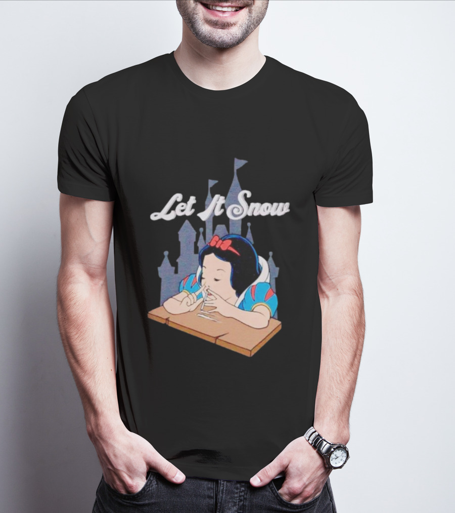 Let It Snow White Castle Party T-Shirt