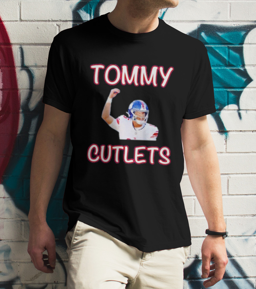 TOMMY CUTLETS Football Player Gesture T-Shirt