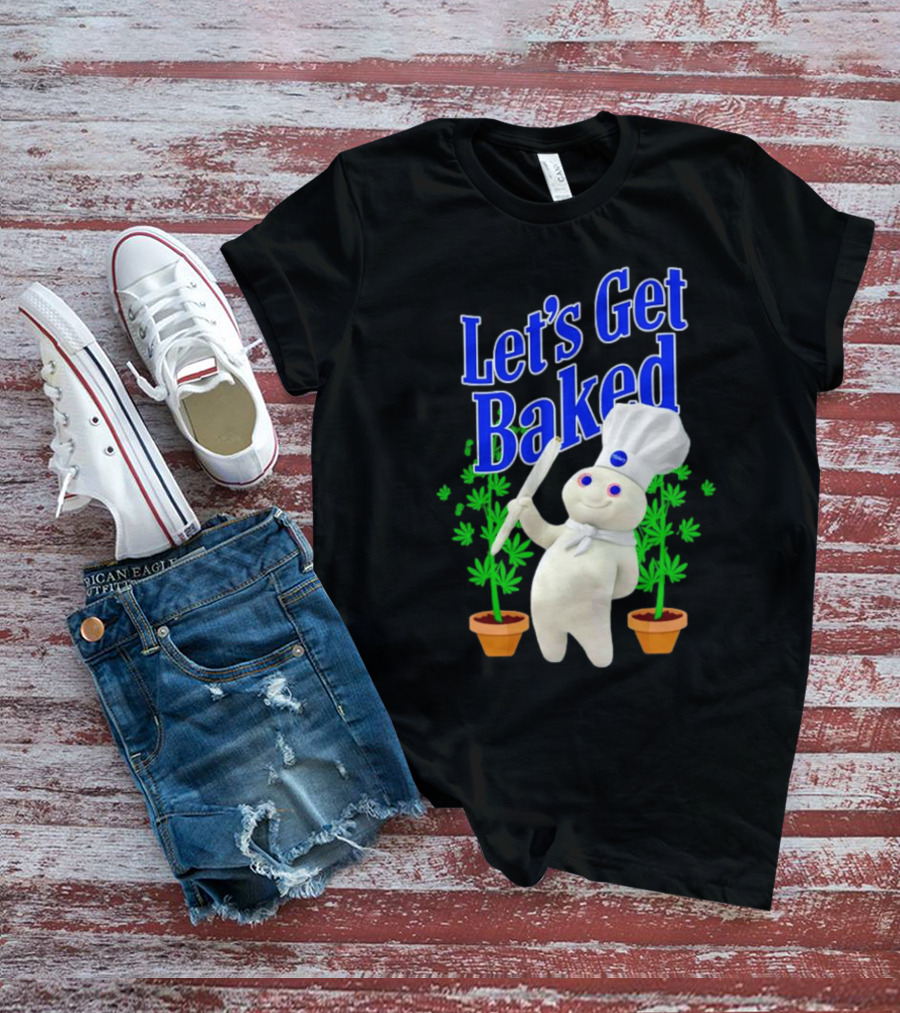 Let's Get Baked Weed Chef Doughboy T-Shirt