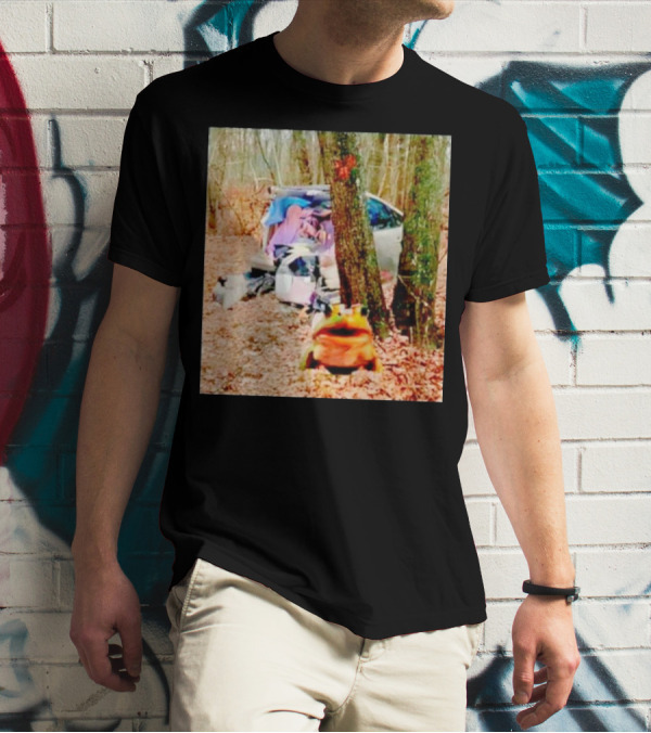 Frogged Undertime Slopper Car In The Woods T-Shirt