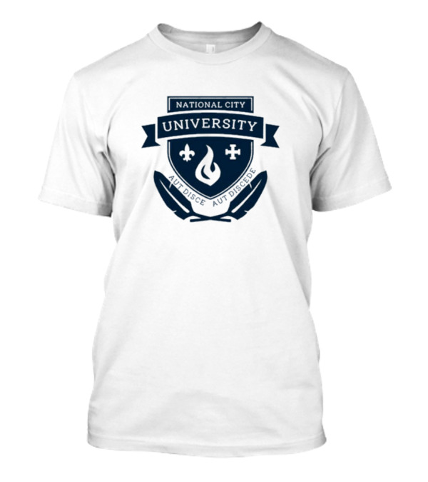 National City University Lena Luthor Aut Disce Aut Discede T-Shirt