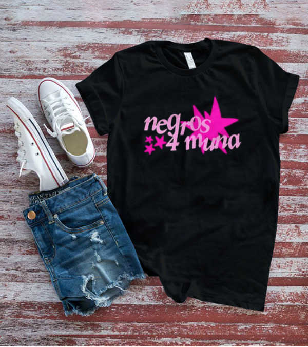 Negros 4 Muna Pink Stars T-Shirt