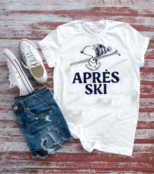 Snoopy Après Ski Winter Fun T-Shirt