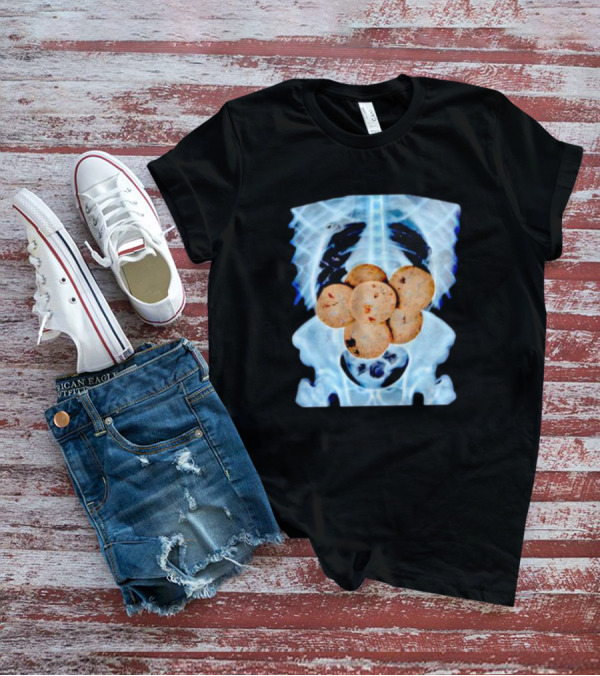 Uncle’s X-Ray Cookies Inside Skeleton Bones T-Shirt