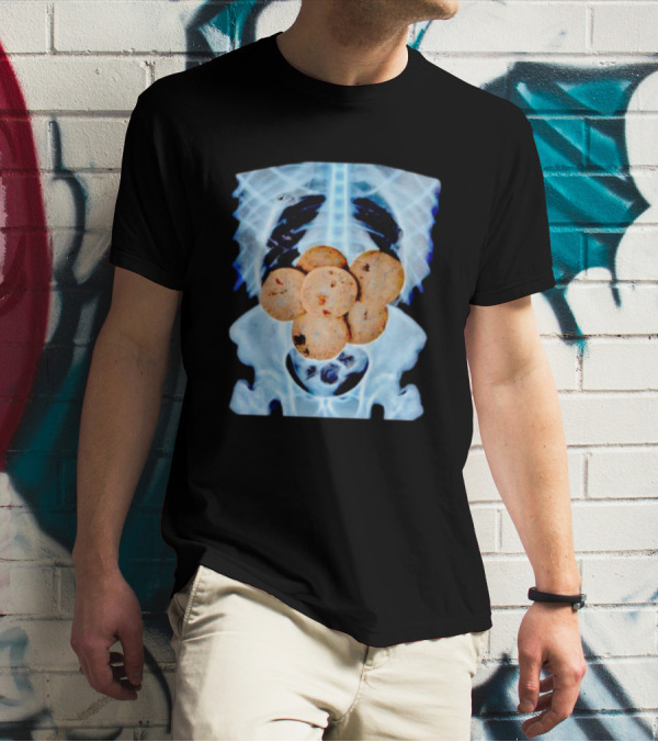 Uncle’s X-Ray Cookies Inside Skeleton Bones T-Shirt