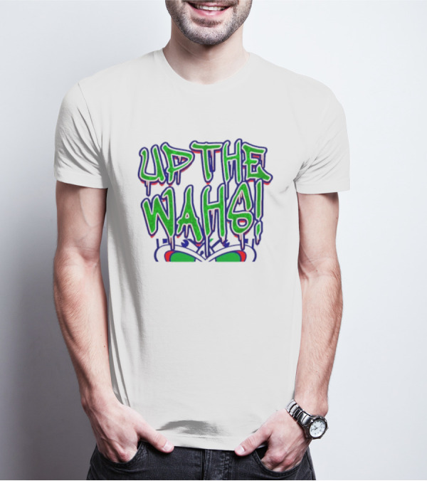 Up The Wahs NZ Warriors Rugby League Fan Supporter's T-Shirt