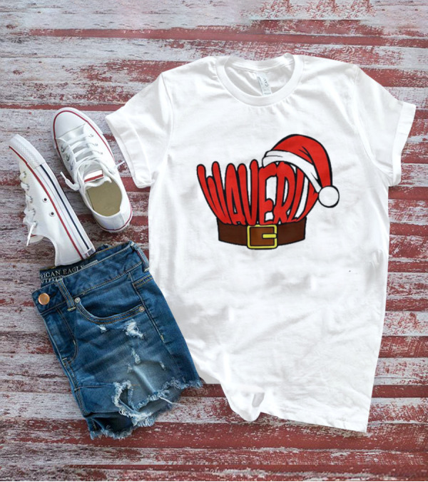 Waverly Christmas Santa Hat With Belt T-Shirt