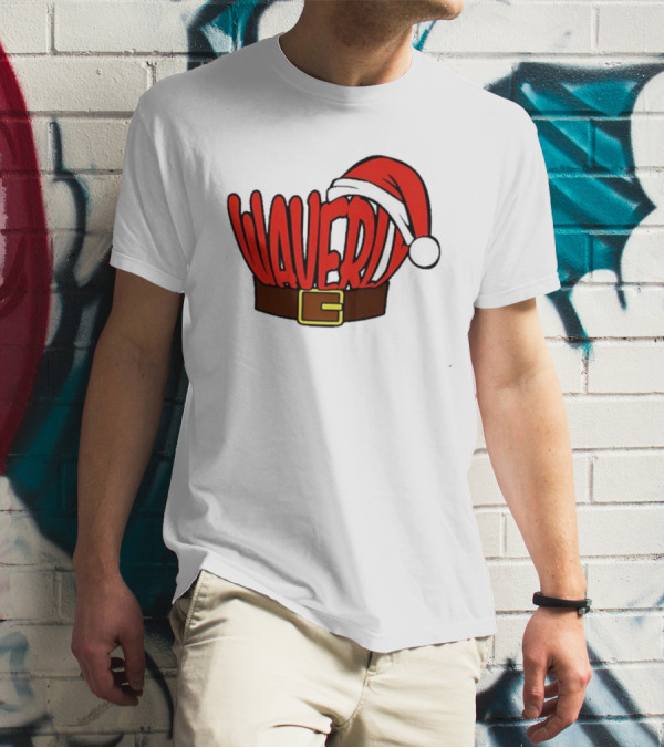 Waverly Christmas Santa Hat With Belt T-Shirt