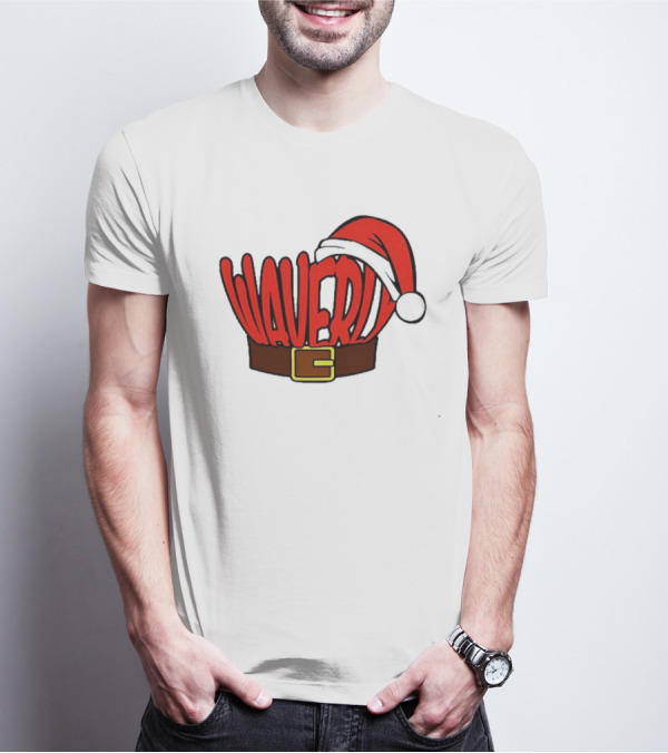 Waverly Christmas Santa Hat With Belt T-Shirt