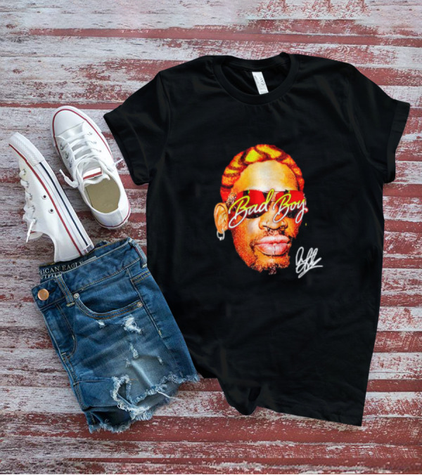 Dennis Rodman Bad Boy Signature Shades T-Shirt