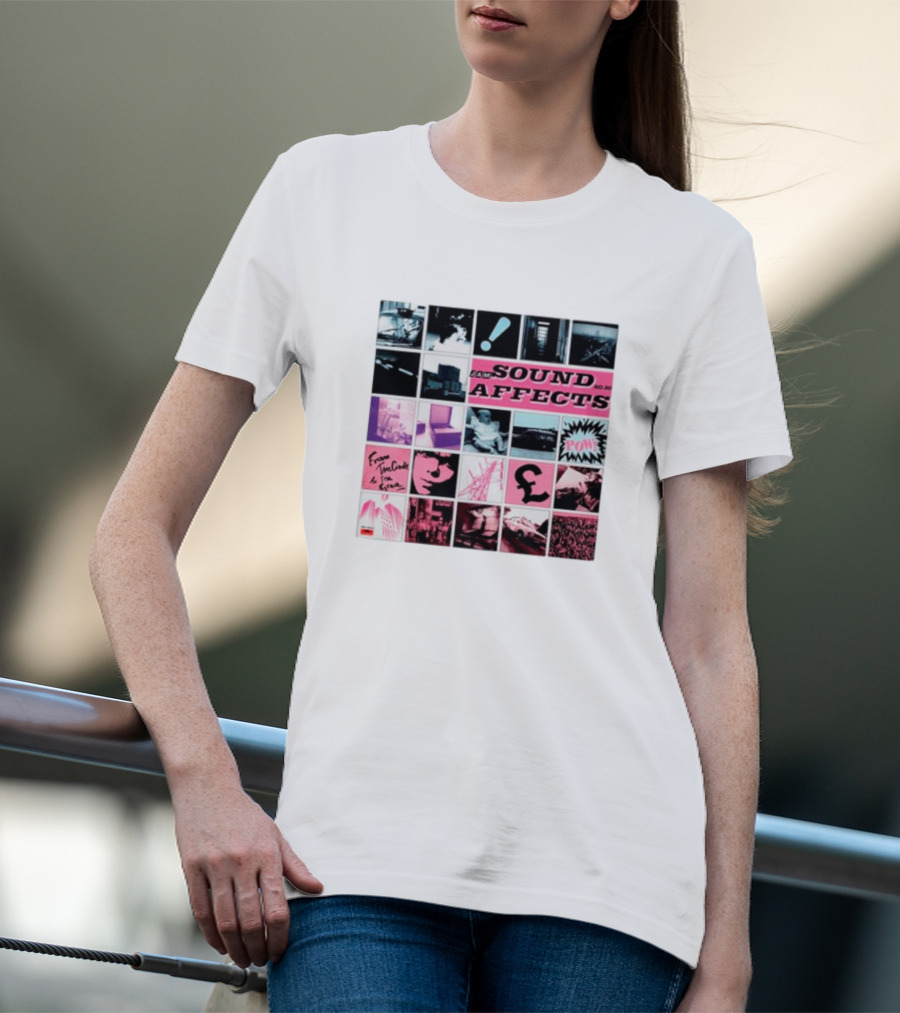 The Jam Sound Affects Album Collage Pop T-Shirt