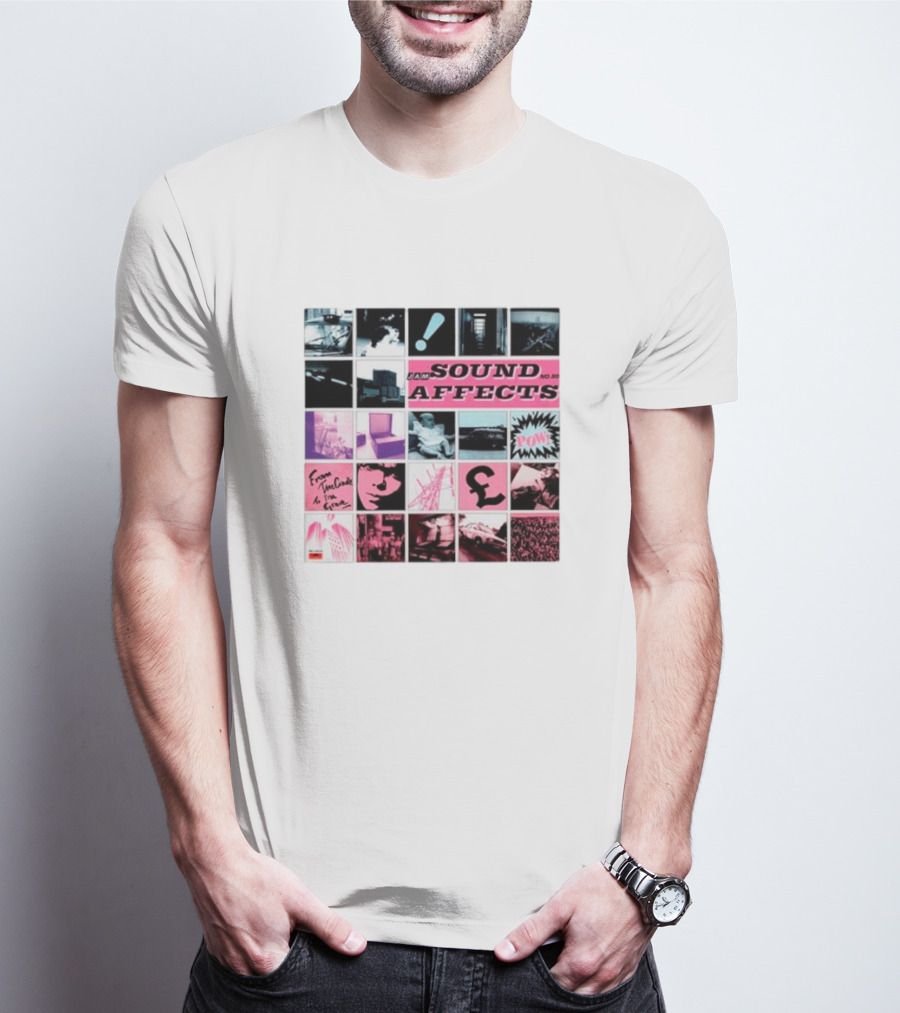 The Jam Sound Affects Album Collage Pop T-Shirt