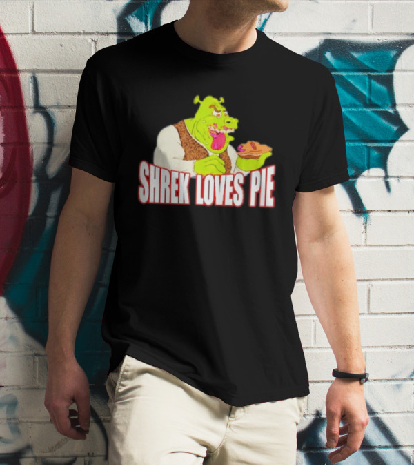 Shrek Loves Pie Ogre Eating T-Shirt