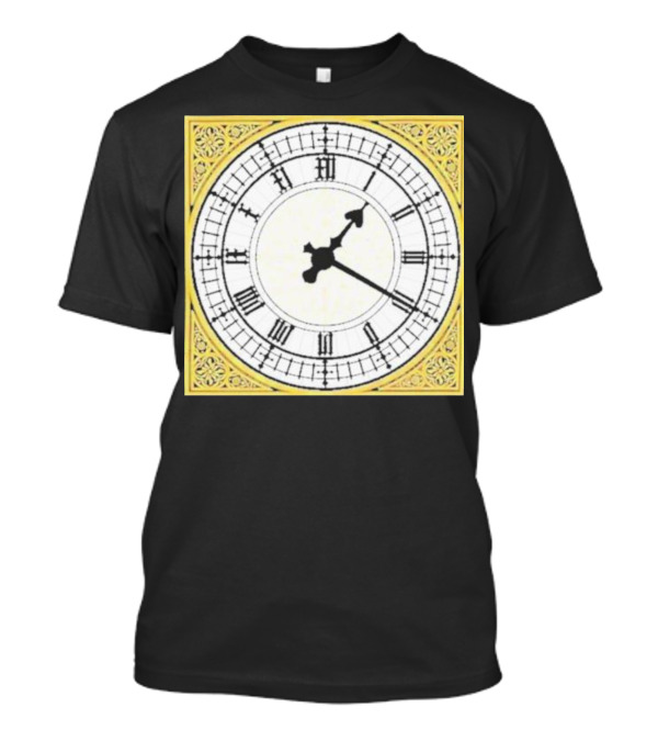 Big Ben 1 20 Clock Face Iconic T-Shirt